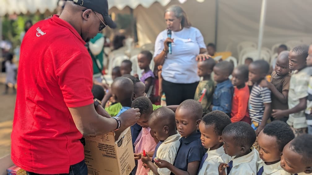 School Kit & Drink Distribution to 135+ Nursery Pupils